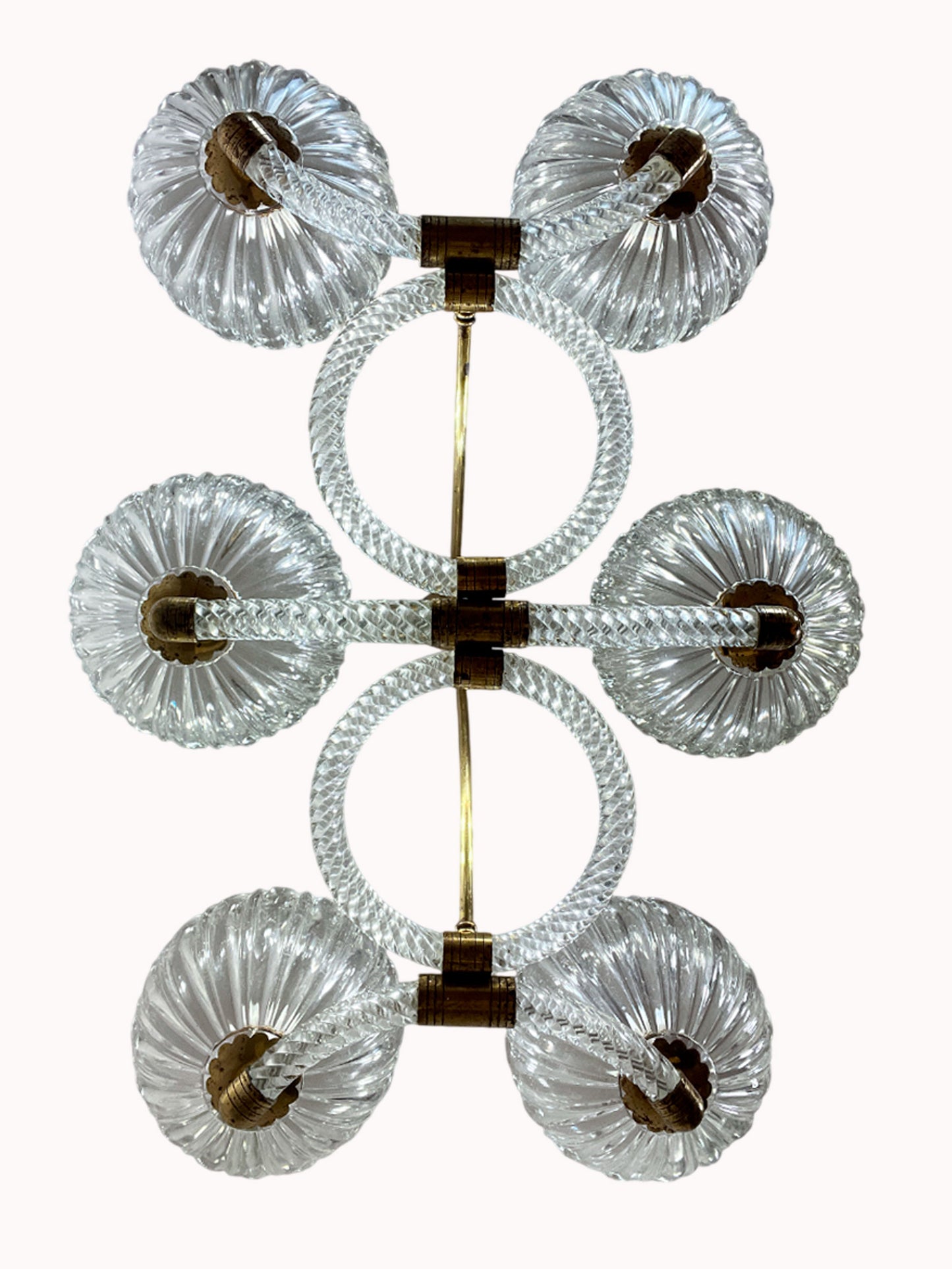 Lampadario Barovier e Toso visto dal basso | Lo Stile Italiano