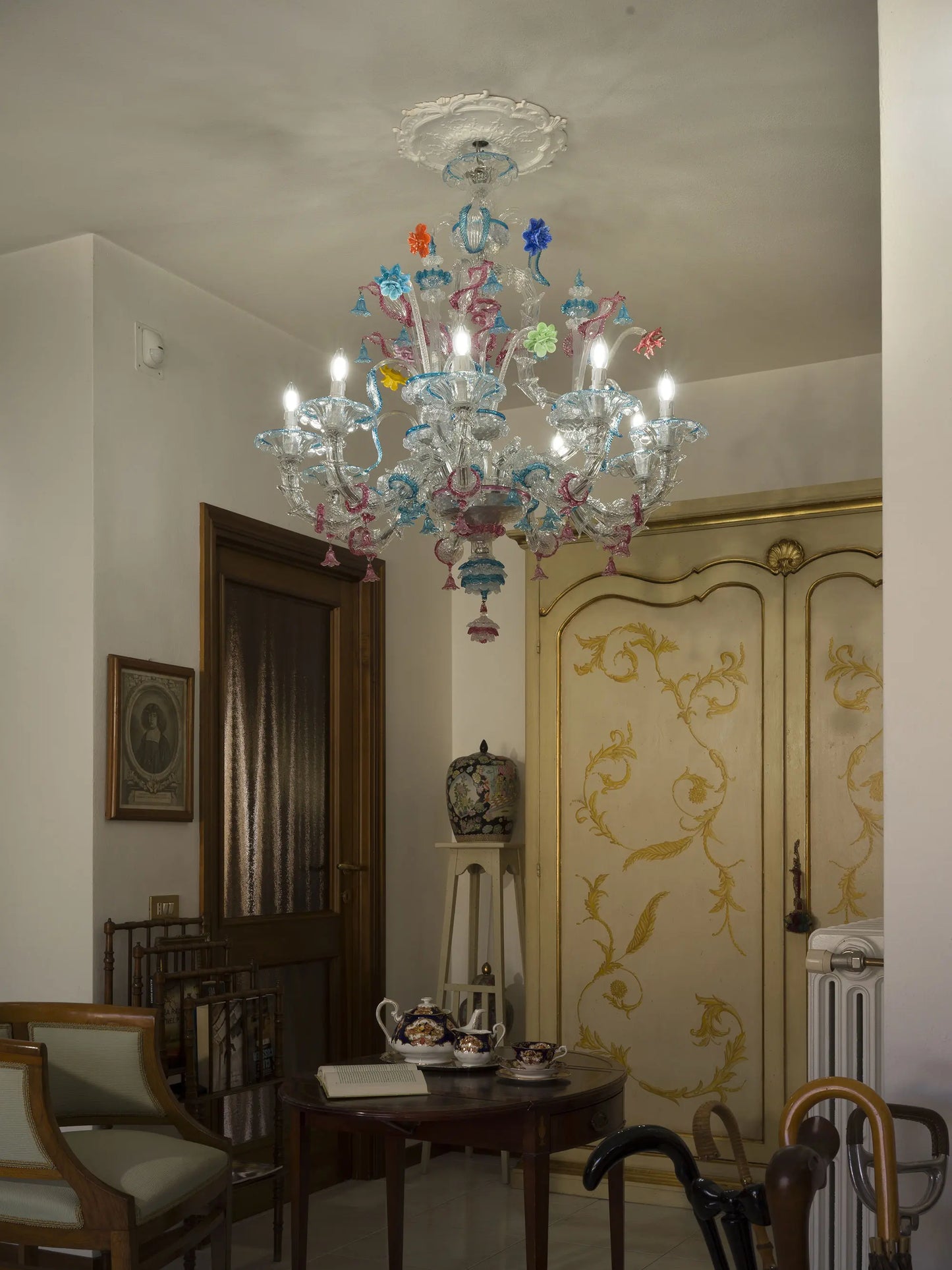 Lampadari Artistici di Murano in vetro soffiato multicolore
| Lo Stile Italiano