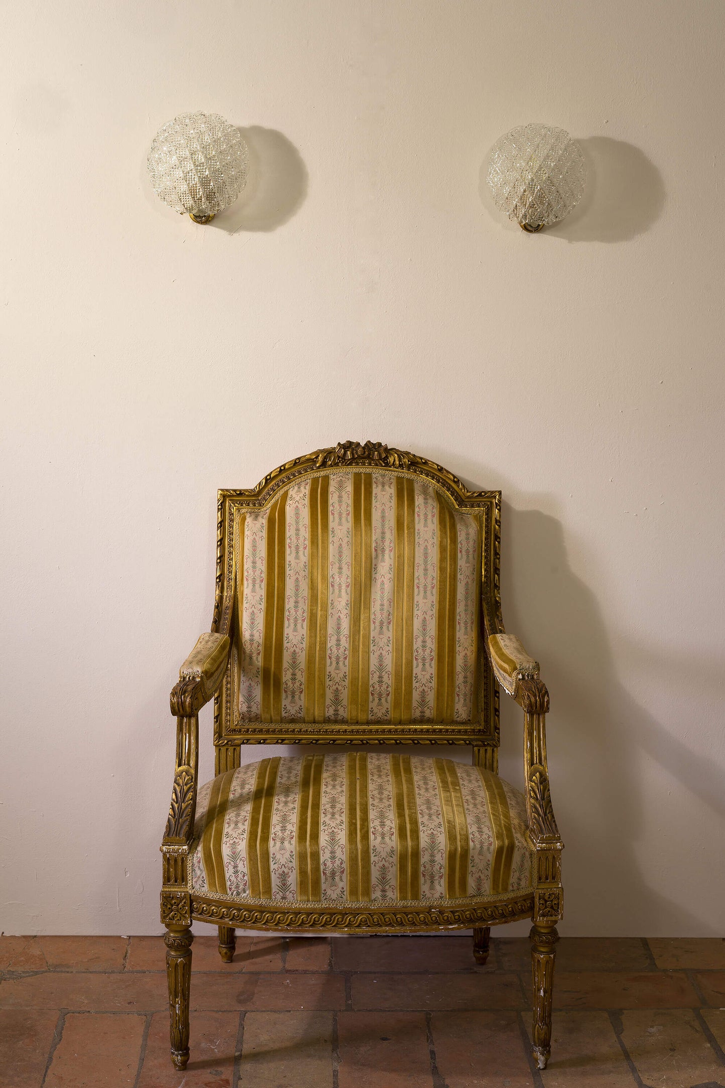 Coppia di applique Barovier & Toso in vetro di Murano - Lo Stile Italiano