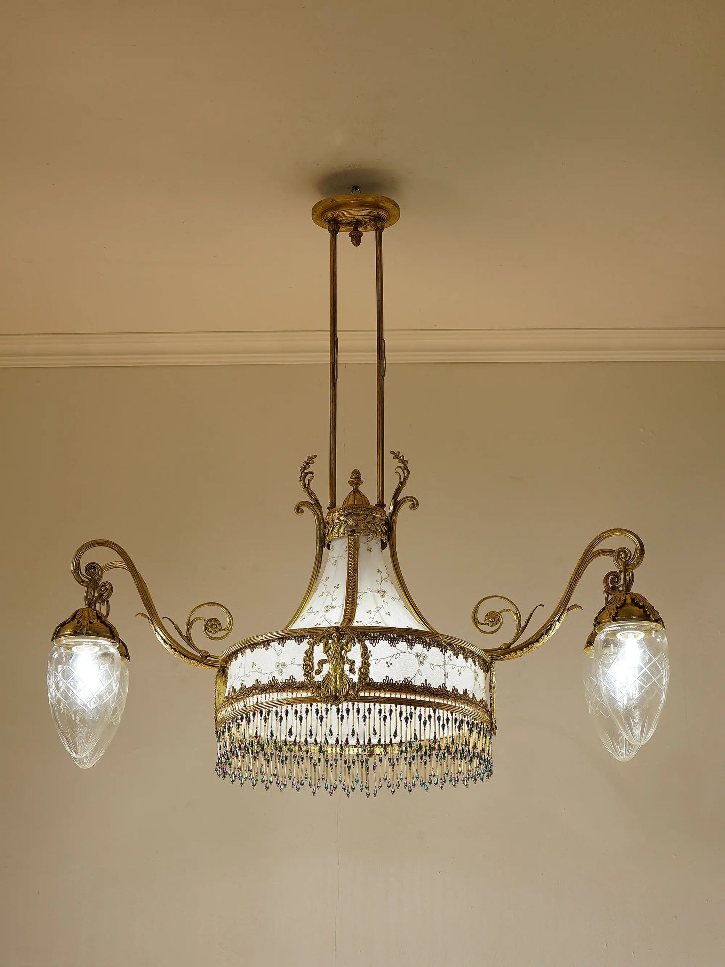 Lampadario Art Nouveau primi 900.| Lo Stile Italiano