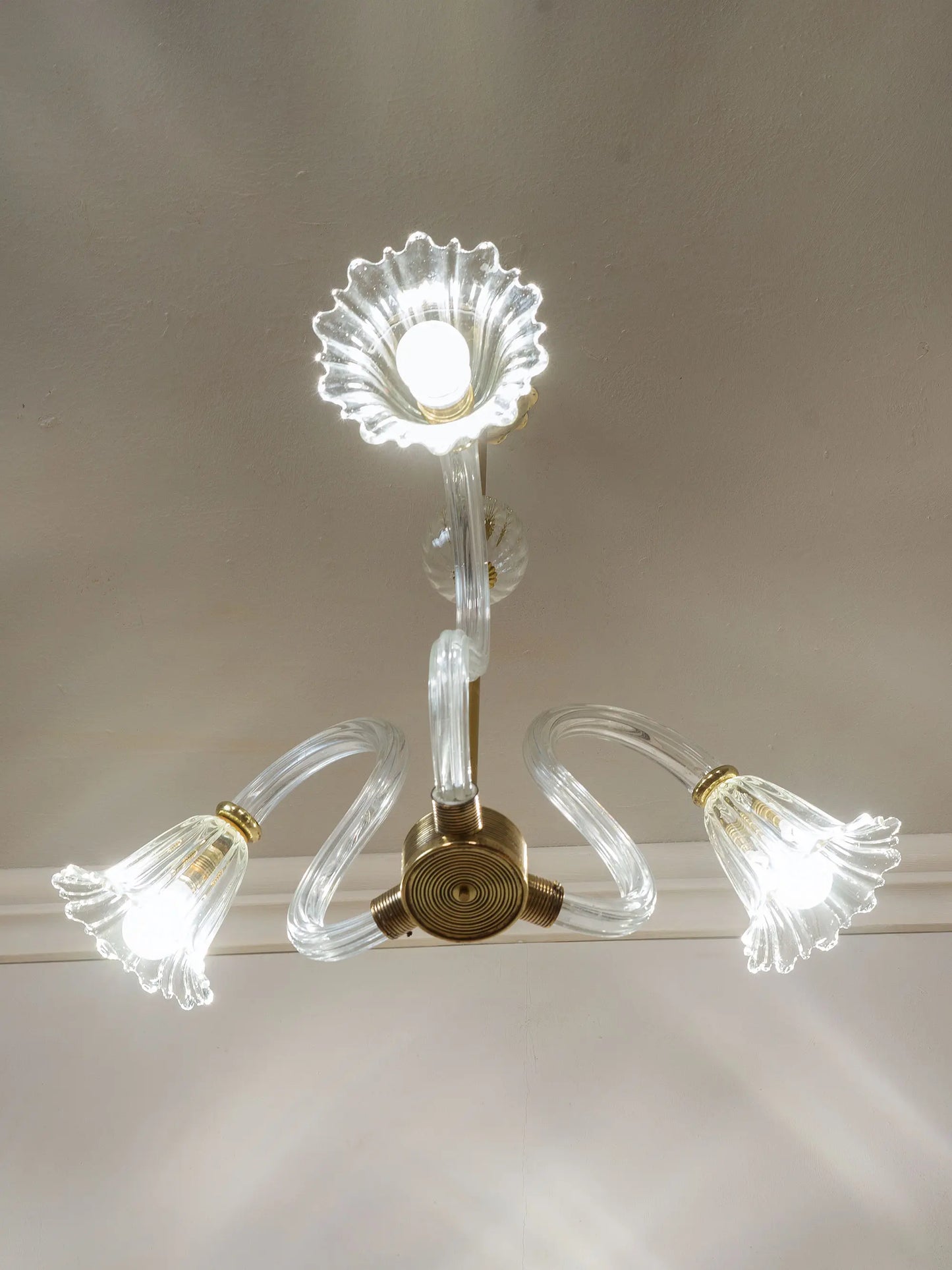 Lampadario antico Art Deco | Lo Stile Italiano