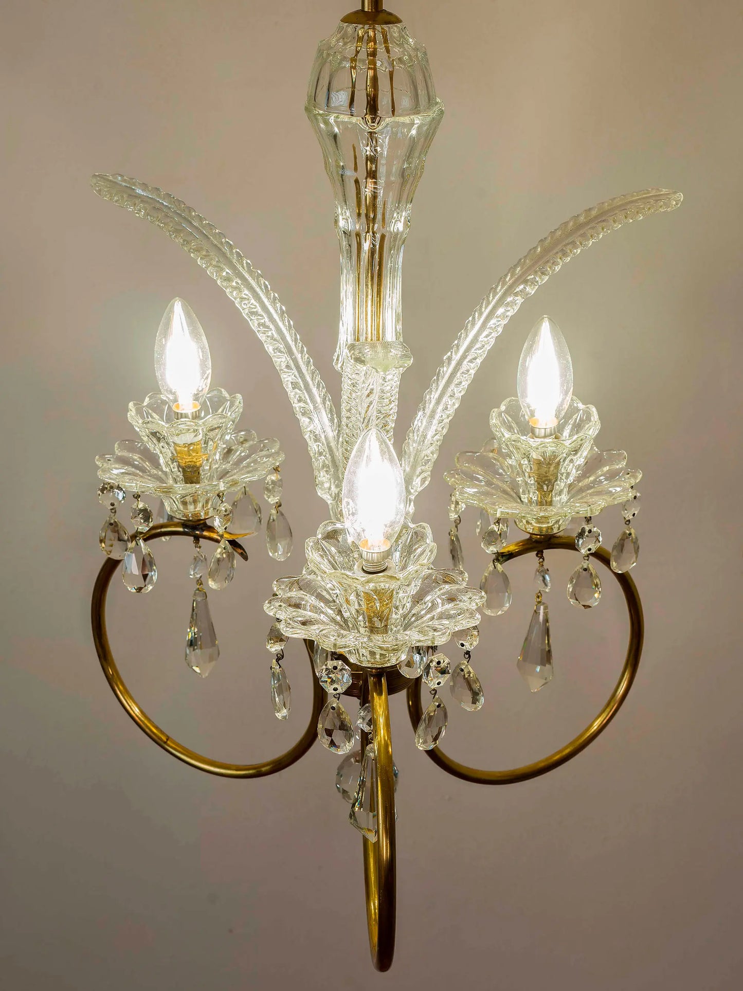 Lampadario vintage anni 50.| Lo Stile Italiano