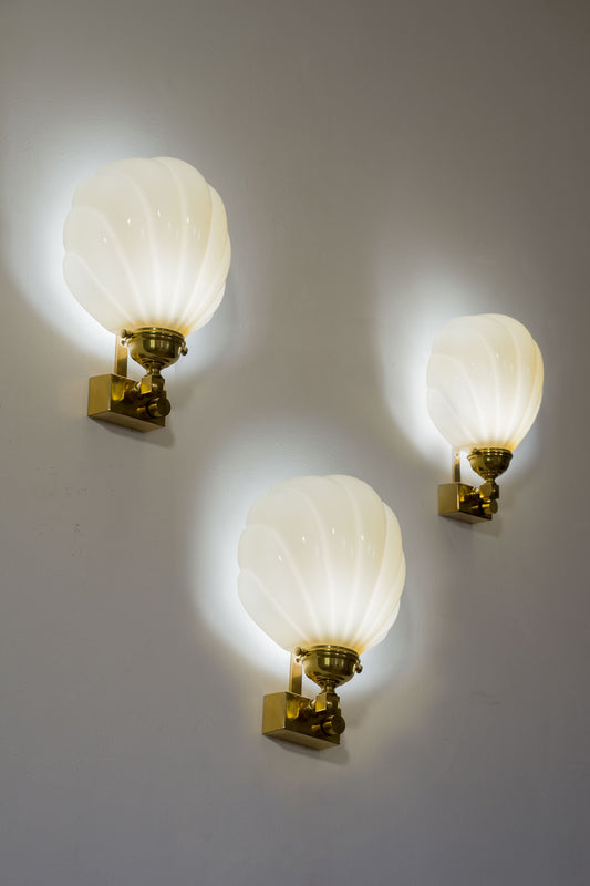 Lotto con 5 applique stile Art Déco, Vintage - Lo Stile Italiano