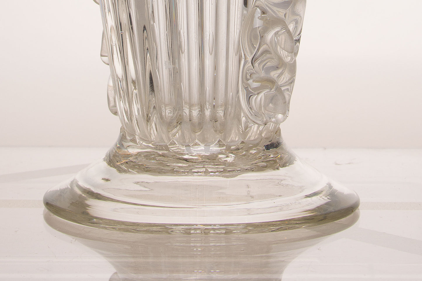 Vaso Barovier e Toso in vetro cristallo di Murano “Bullicante” anni '30, Art Déco - Lo Stile Italiano