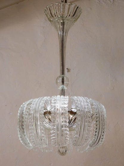 Lampadario Mid Centuri in vetro soffiato di Murano | Lo Stile Italiano