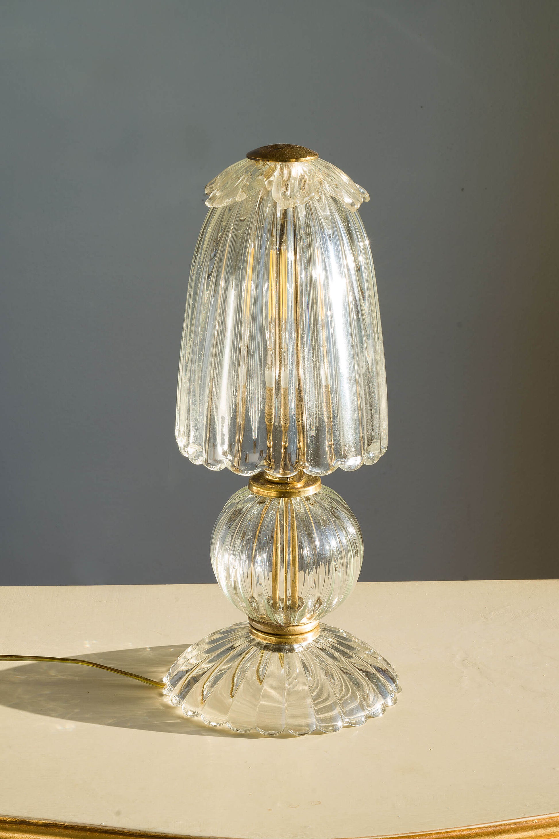 Lampada vintage anni '50 in vetro soffiato di Murano.. | Lo Stile Italiano