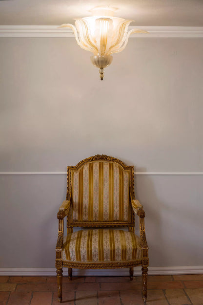 Lampadario antico di Murano attribuibile a Seguso.| Lo Stile Italiano