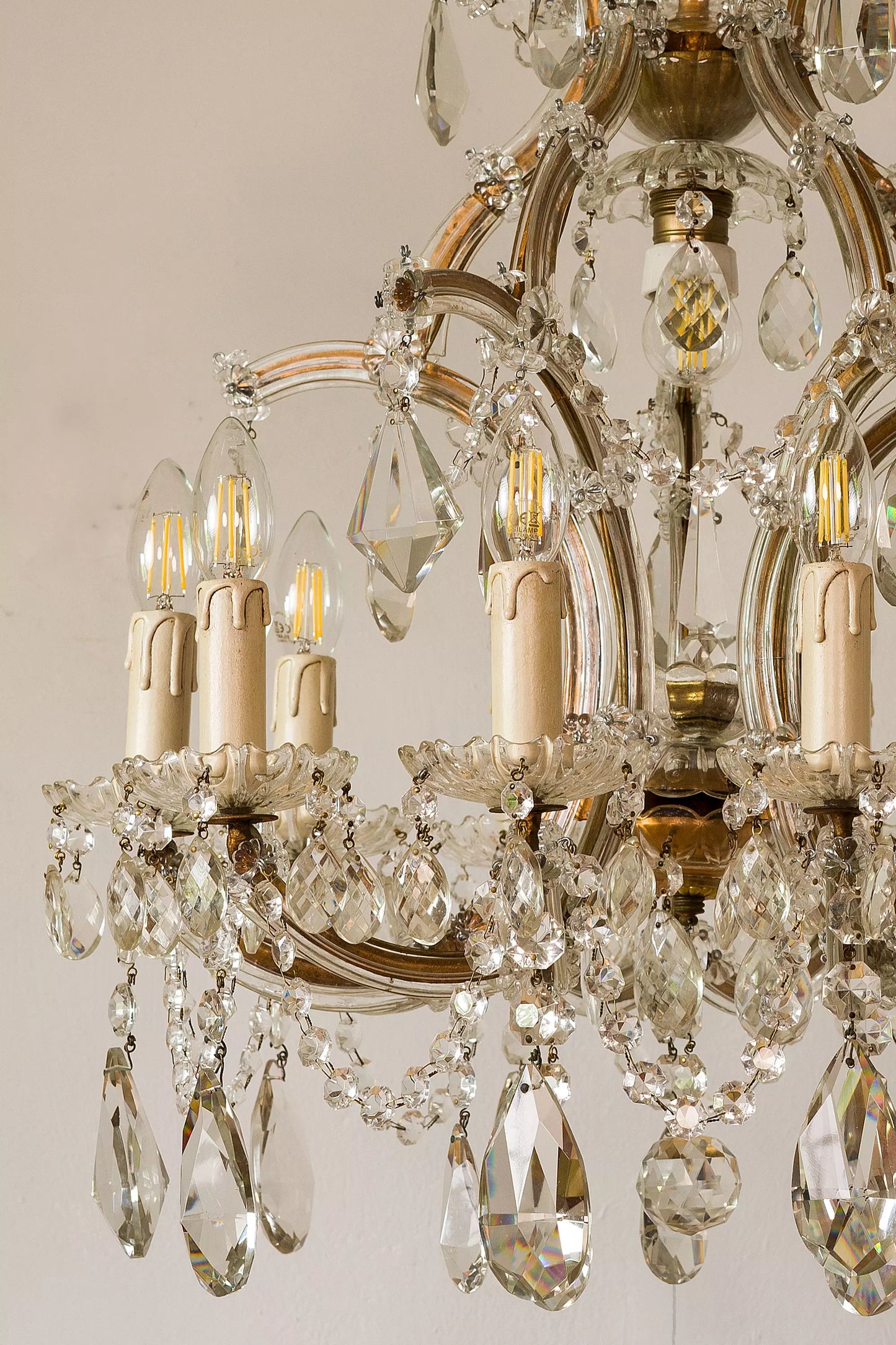 Lampadario antico anni 40.| Lo Stile Italiano