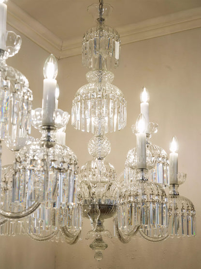 Lampadari con pastorali e placche molate pendenti | Lo Stile Italiano