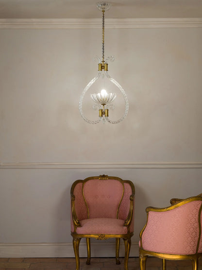 Lampadario in vetro soffiato di Murano. Murano hand-blown glass chandelier. Lustre en verre soufflé. Mundgeblasenes-Murano-Glas. Lámpara de vidrio soplado.| Lo Stile Italiano