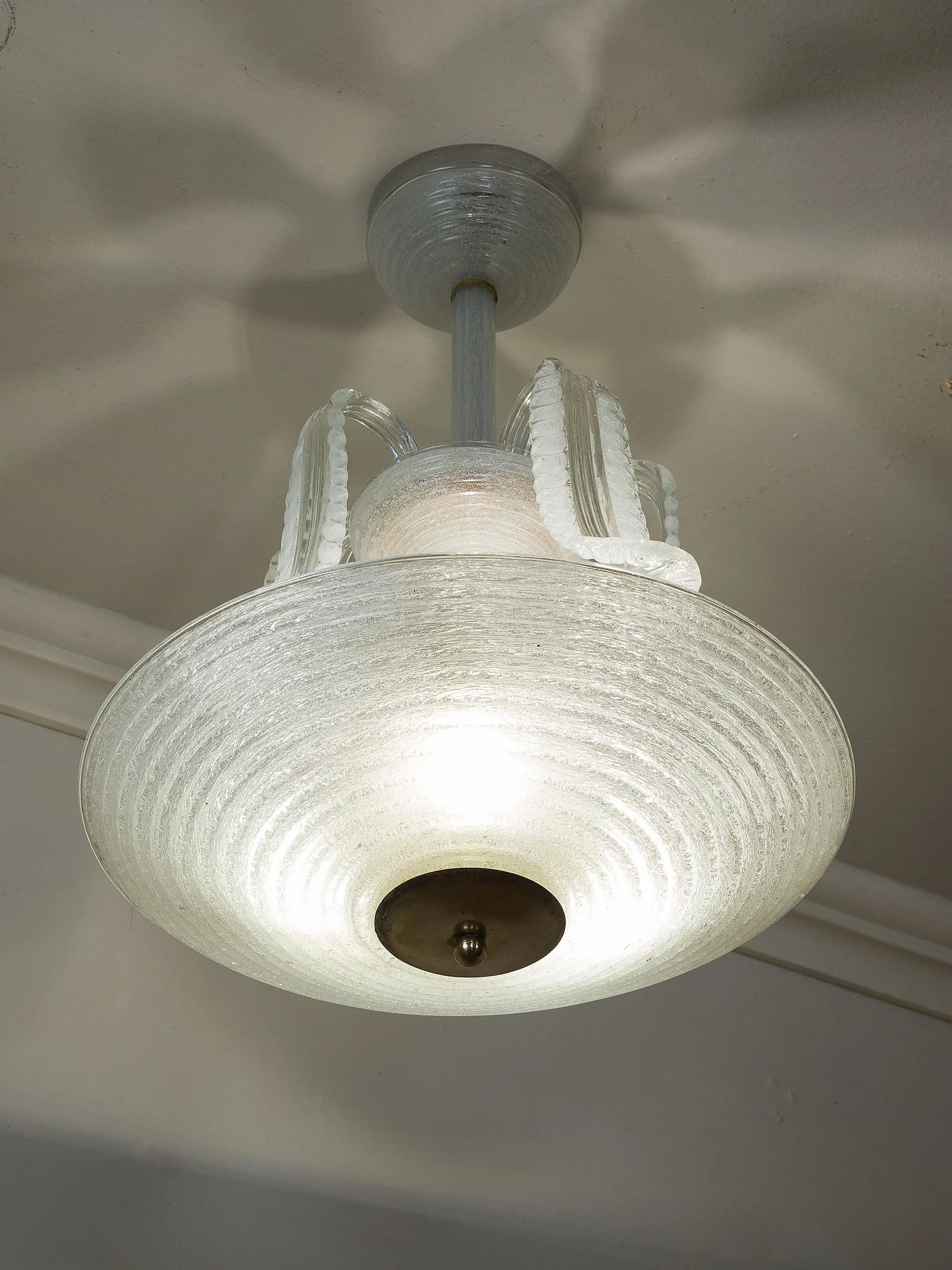 Lampadario iconico Seguso Vetri d'Arte per arredamento d'interni di alto livello | Lo Stile Italiano