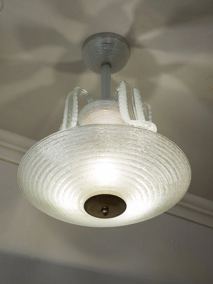 Lampadario iconico Seguso Vetri d'Arte per arredamento d'interni di alto livello | Lo Stile Italiano