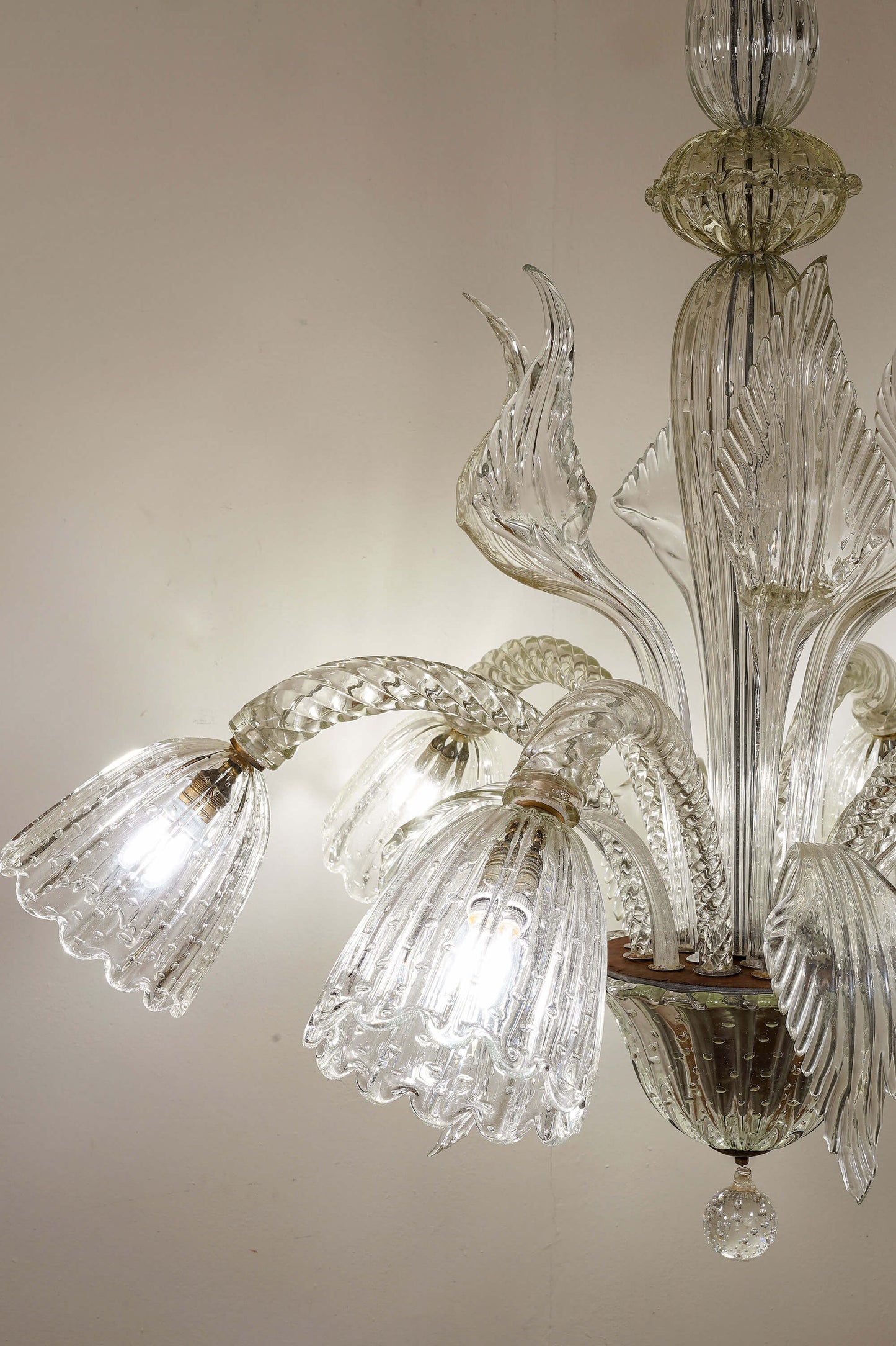 Lampadario Art Déco: Barovier & Toso - Lavorazione Vetro.| Lo Stile Italiano
