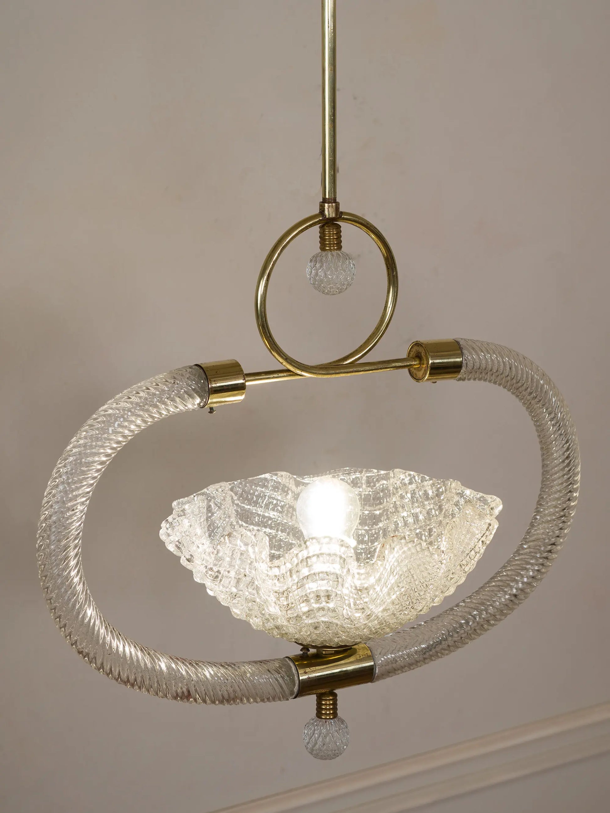 Lampadario anni 30 per bagno, cucina, ingresso, camera, e ufficio | Lo Stile Italiano