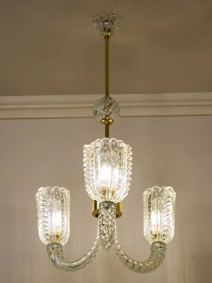 Lampadario degli anni ruggenti dell'Art Déco  | Lo Stile Italiano