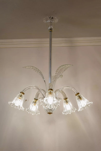 Lampadario a sospensione vintge a 5 luci. | Lo Stile Italiano