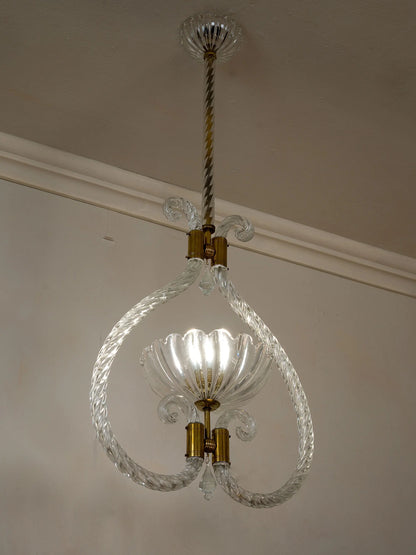 Lampadario in vetro soffiato di Murano per bagno o ambienti raffinati. Murano blown-glass chandelier for bathroom. Lustre de salle de bain en verre de Murano. Murano-Badezimmer-Kronleuchter. Lámpara de baño Murano.| Lo Stile Italiano