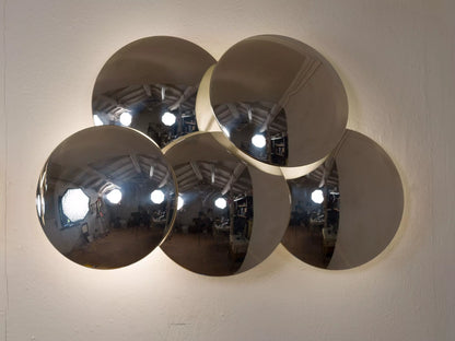 Coppia di applique Reggiani, pezzi da collezione in stile Mid-Century Modern. Design autentico. | Lo Stile Italiano