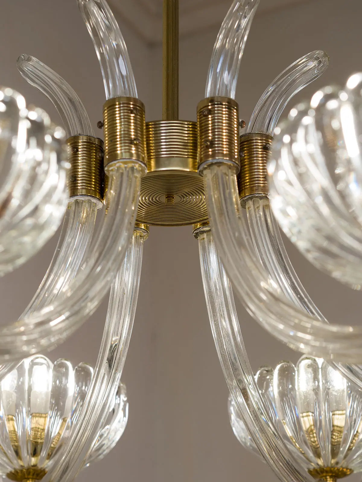 Struttura del lampadario in ottone | Lo Stile Italiano