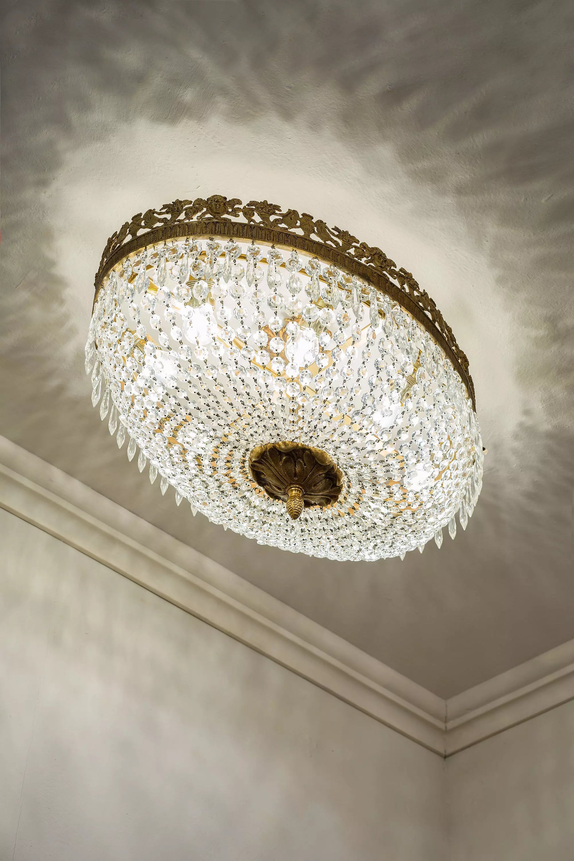 Lampadario vintage impero per soggiorno, camerae ufficio. | Lo Stile Italiano