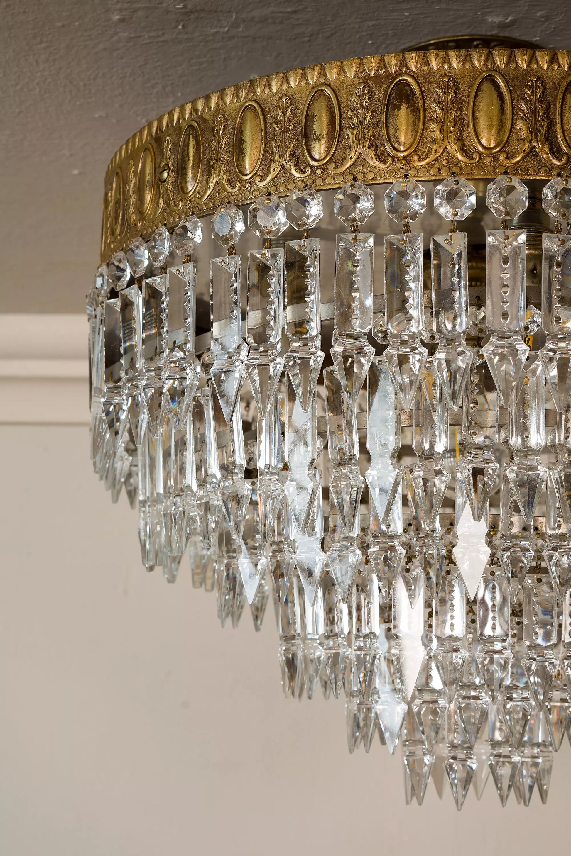 Lampadario vintage Mid Century. | Lo Stile Italiano