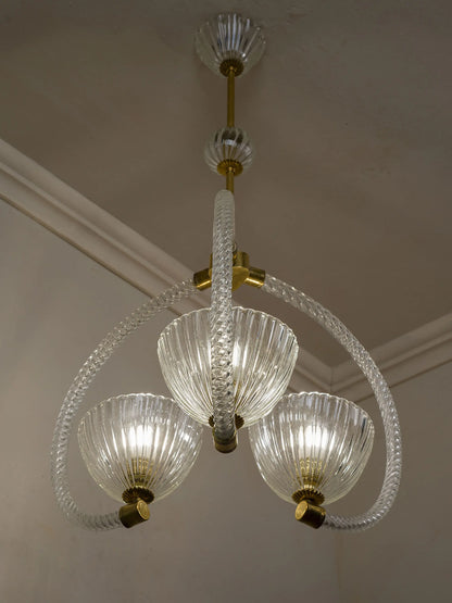 Lampadario di lusso in vetro di Murano  | Lo Stile Italiano