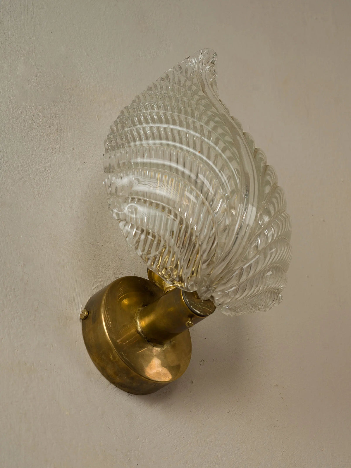Antique Murano wall lamp by Ercole Barovier | Lo Stile Italiano