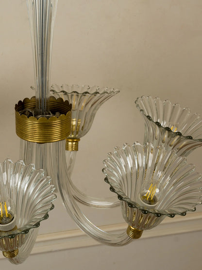 Dettaglio del lampadario Barovier e Toso | Lo Stile Italiano