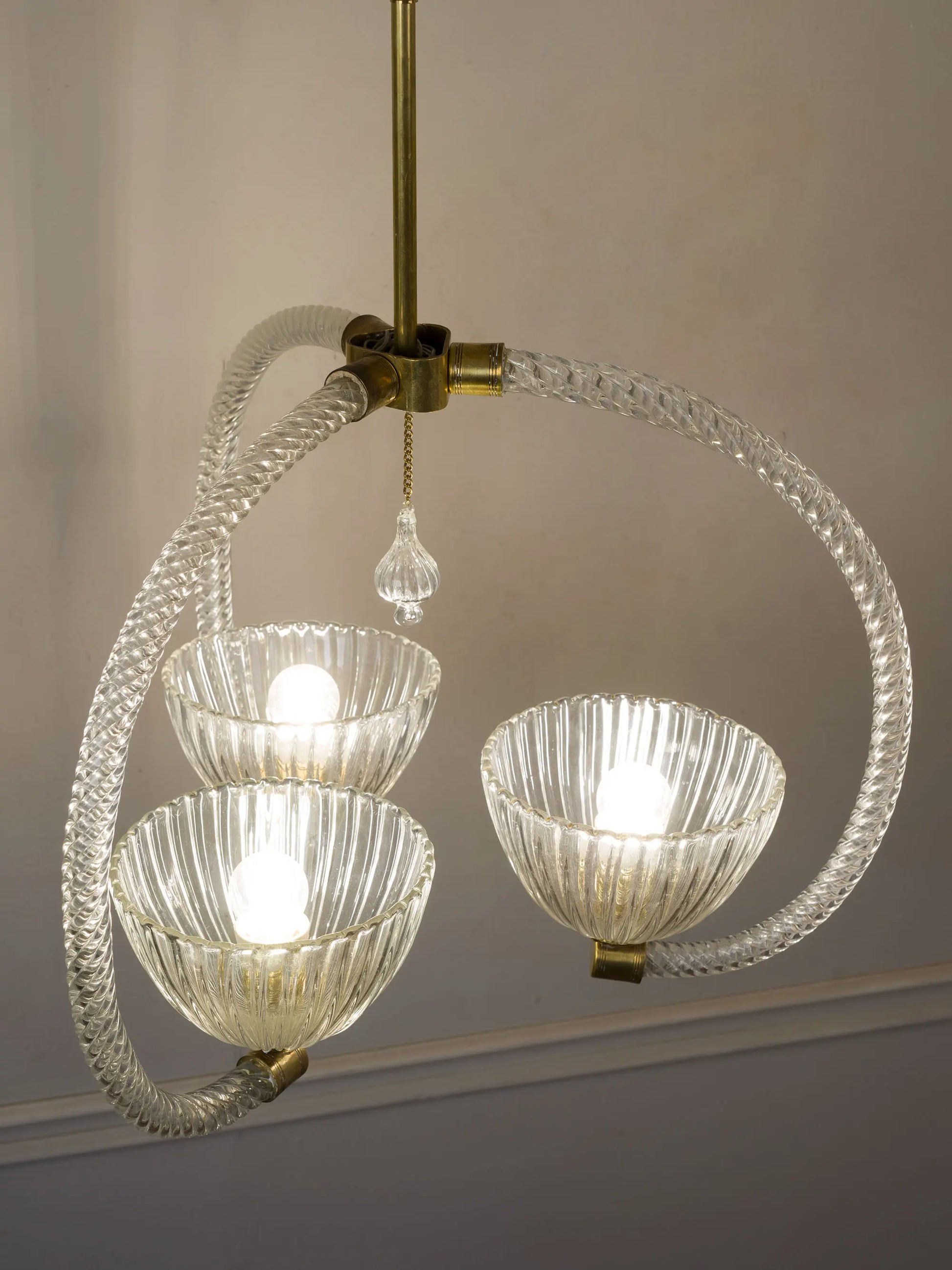 Lampadario Barovier & Toso Art Déco | Lo Stile Italiano