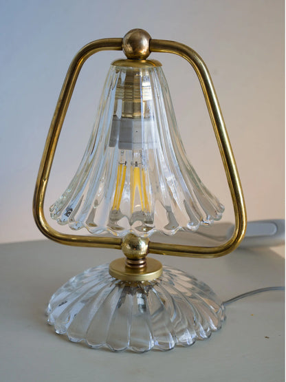 Lampada Barovier & Toso in vetro di Murano vista frontalmente | Lo Stile Italiano  