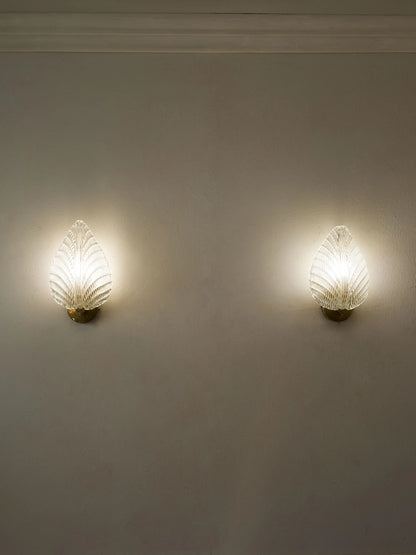Pair of Venetian Art Deco wall lamps  | Lo Stile Italiano