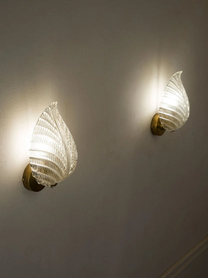 Pair of Ercole Barovier wall lamps from the 1930s  | Lo Stile Italiano