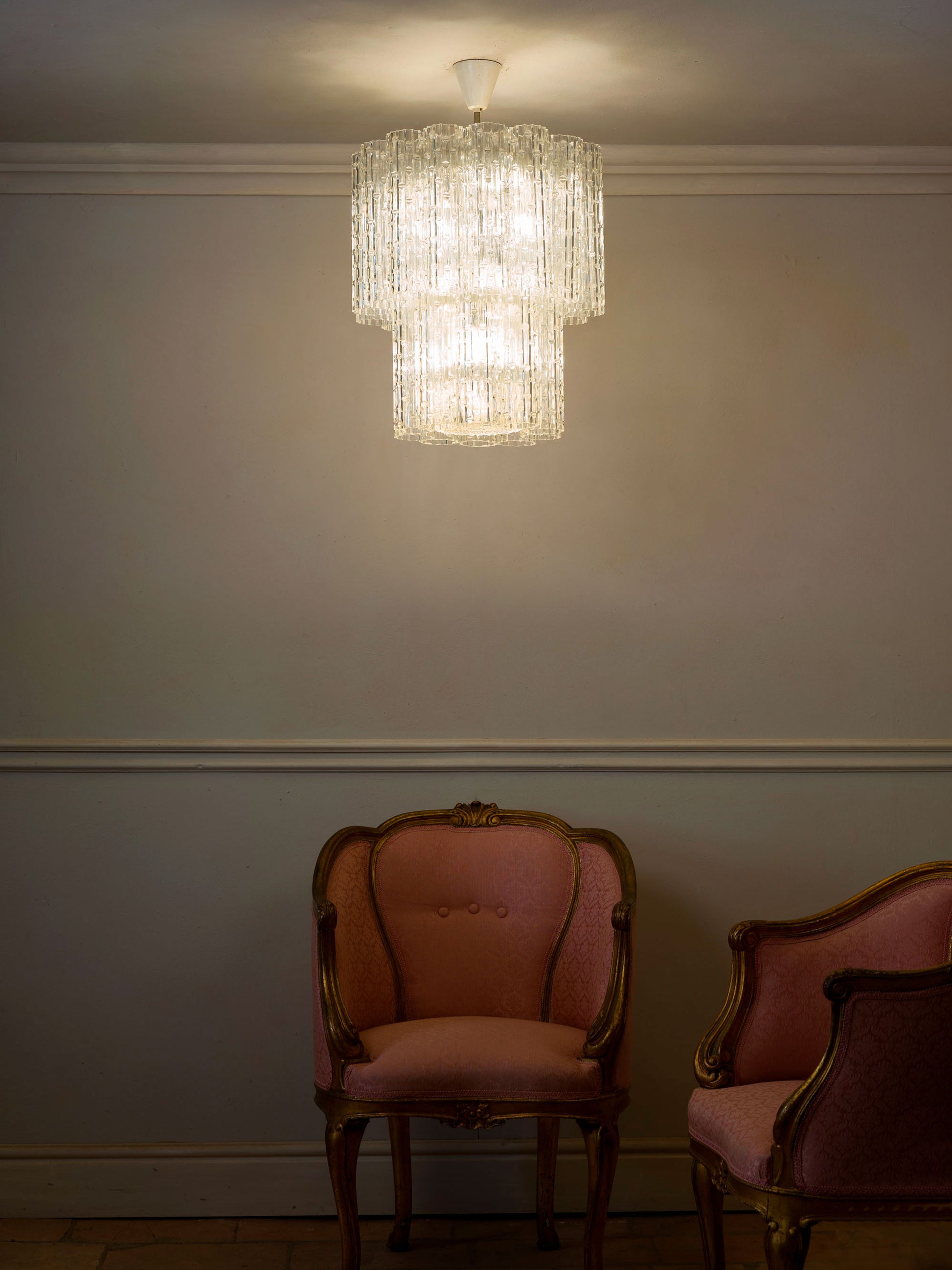 Vintage Murano 9-Light Ceiling Chandelier for Dining Room | Lo Stile Italiano