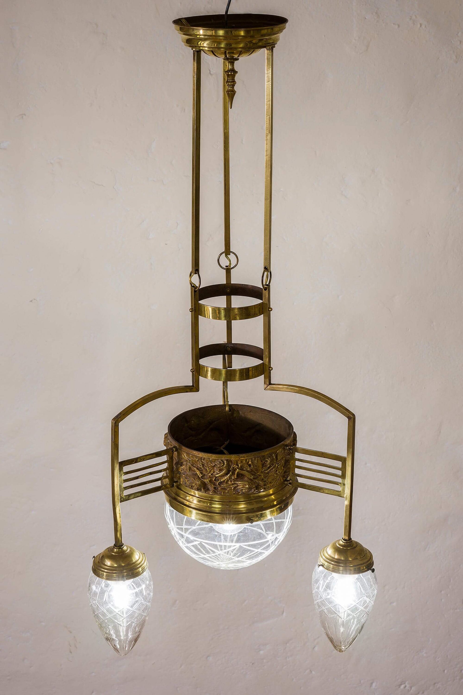Lampadario degli anni ruggenti. | Lo Stile Italiano