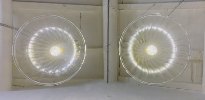 Vecchi lampadari in vetro soffiato-Lo Stile Italiano