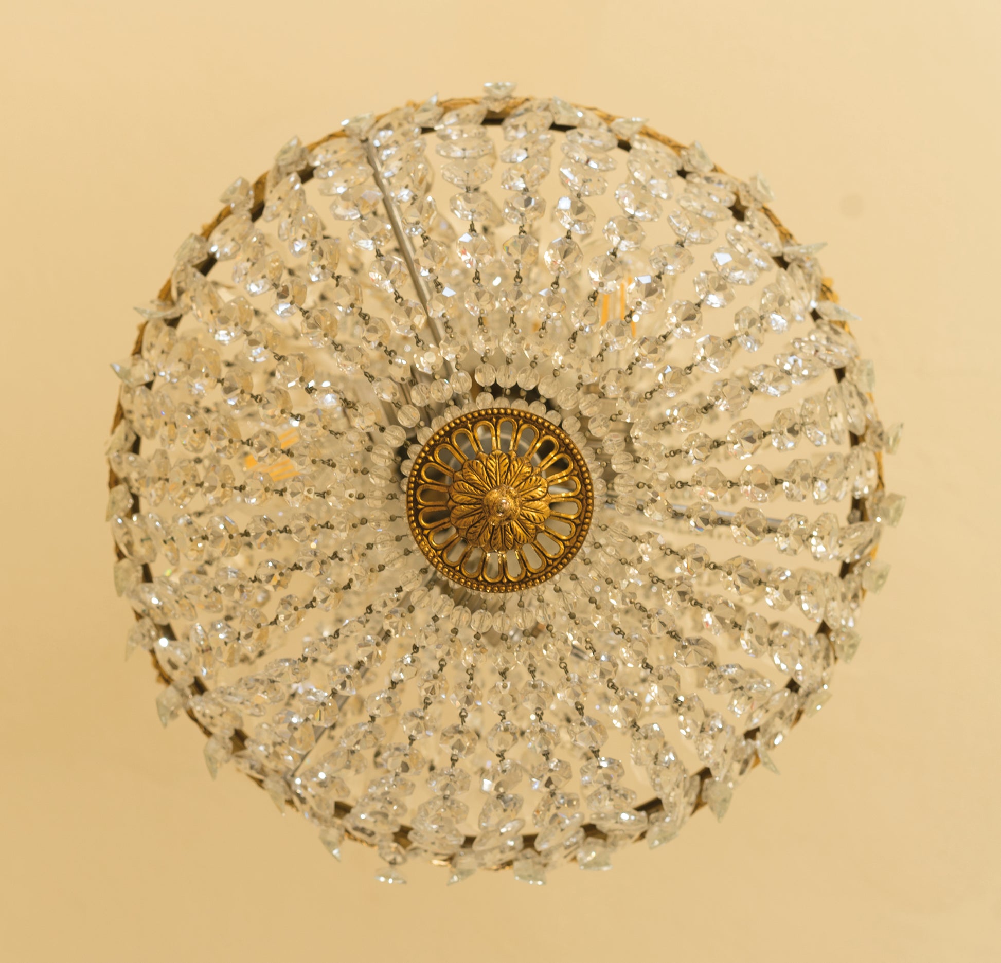 lampadario Impero a 3 luci-Lo Stile Italiano