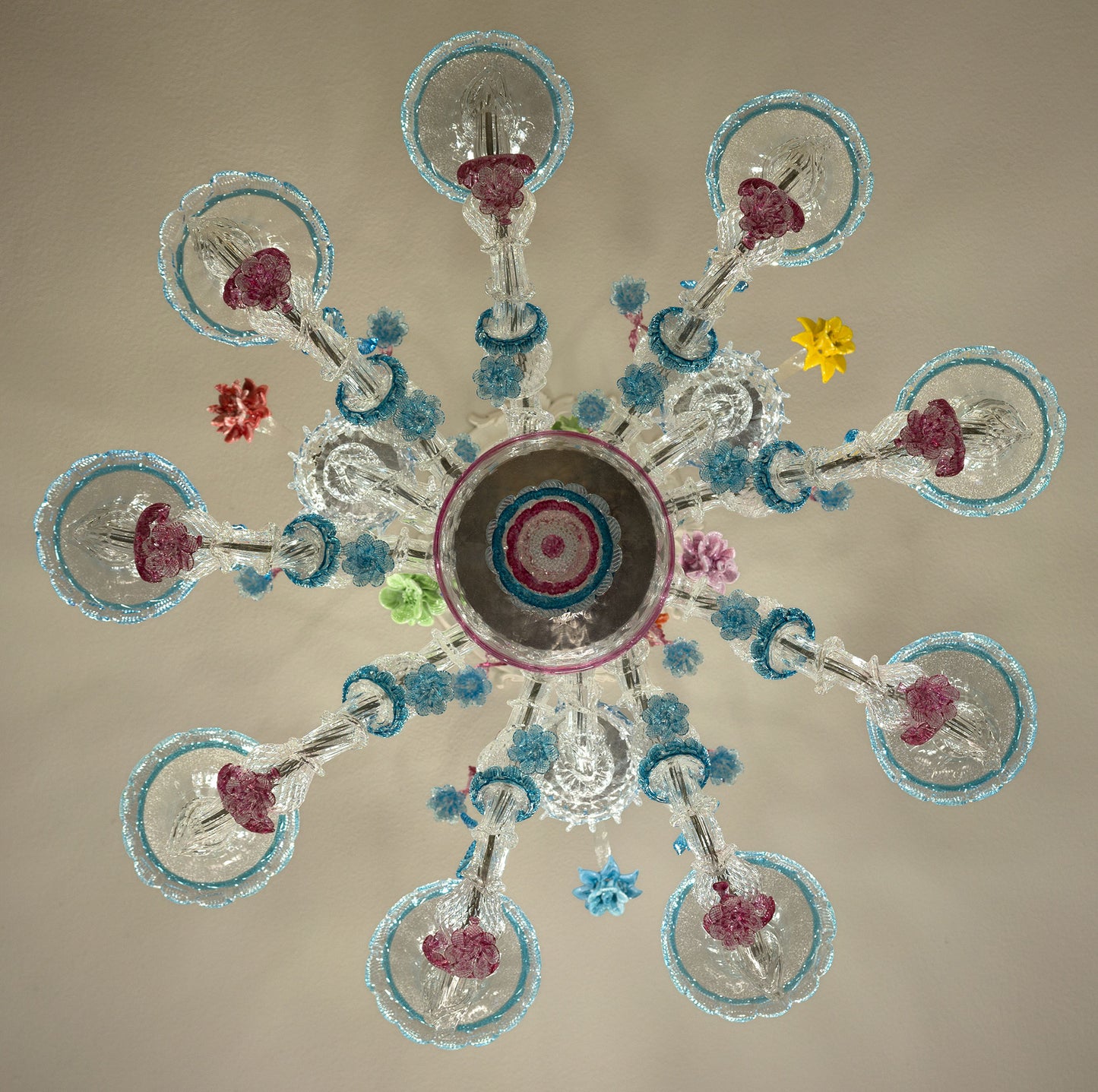 Grandi Lampadari Antichi Murano Ca' Rezzonico Periodo 1890 1920 Originali Restaurati-Lo Stile Italiano