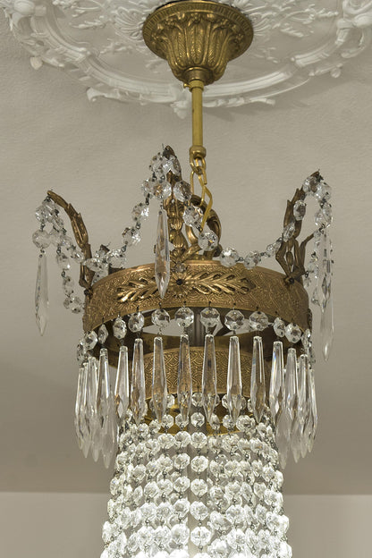 Lampadario Impero Antico, lo Stile italiano 