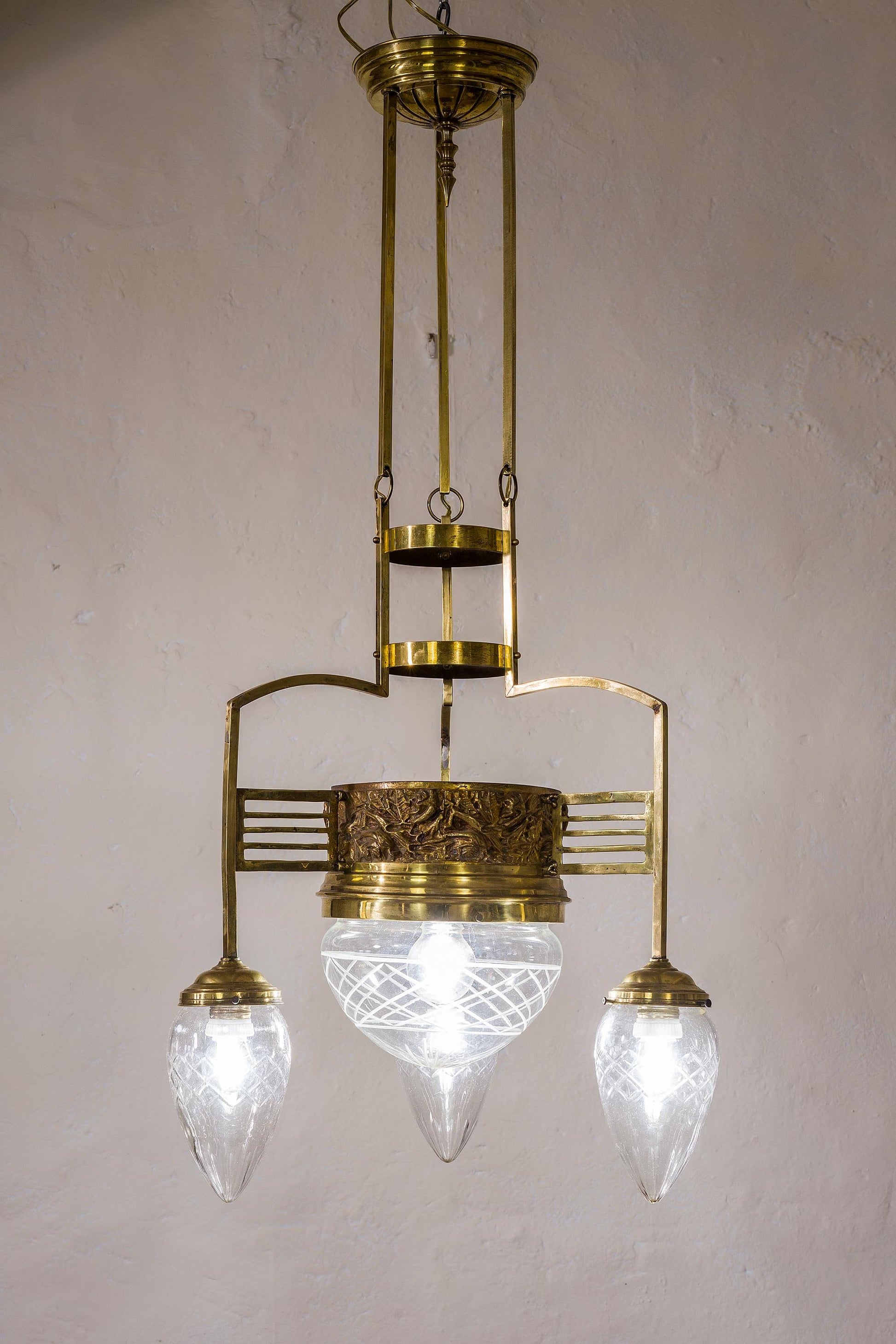 Importante Lampadario Primi anni del '900. | Lo Stile Italiano