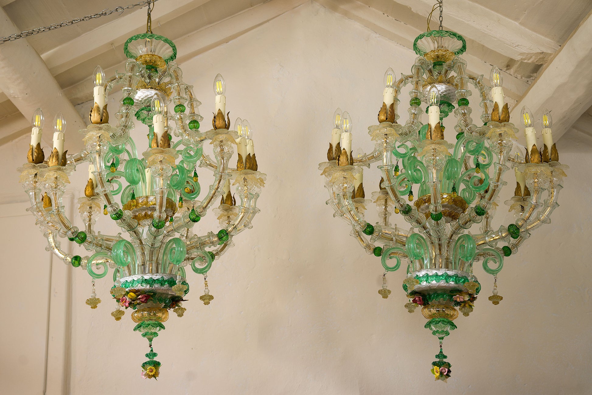 Coppia lampadari a sospensione per camera da letto.| Lo Stile Italiano