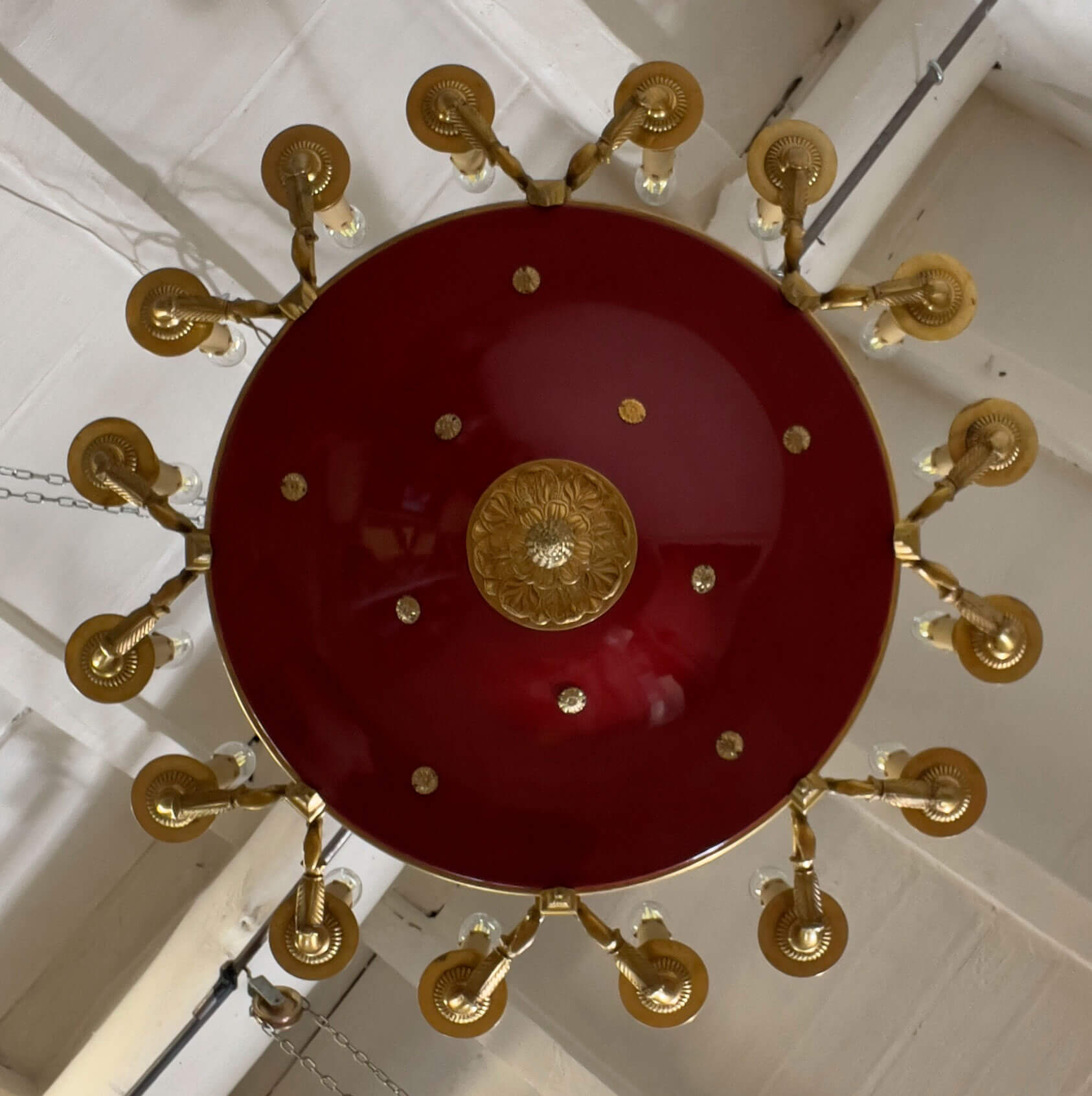 Lampadario da soffitto a 16 candele E14. | Lo Stile Italiano